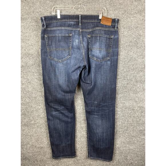 Lucky Brand Jeans Men's 38x30 Blue 110 Skinny Stretch Denim Medium Wash Casual - Picture 5 of 12